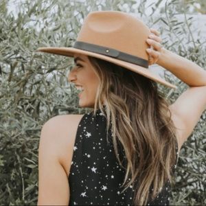 NWT Anthropologie Wool Fedora Hat